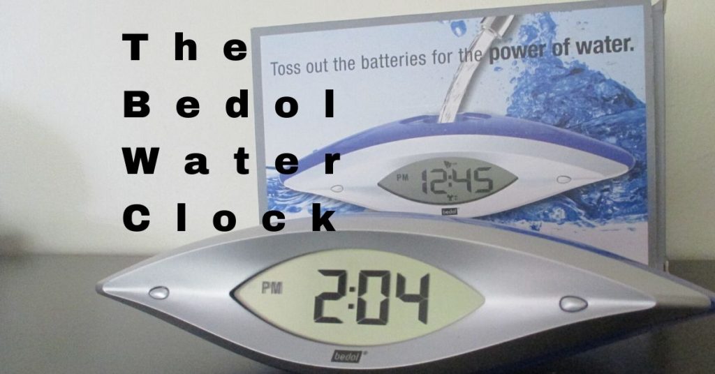 Bedol Water Clock Review A Clock that Runs on Water