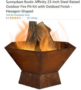 Sunnydaze Rustic Infinity Firepit Sunnydaze Rustic Infinity Fire Pit kit