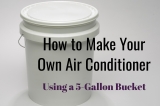 How to Make Your Own Bucket Air Conditioner