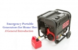 About Emergency Portable Generators for Home Use