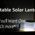 Best Inflatable and Collapsible Solar Lantern Reviews